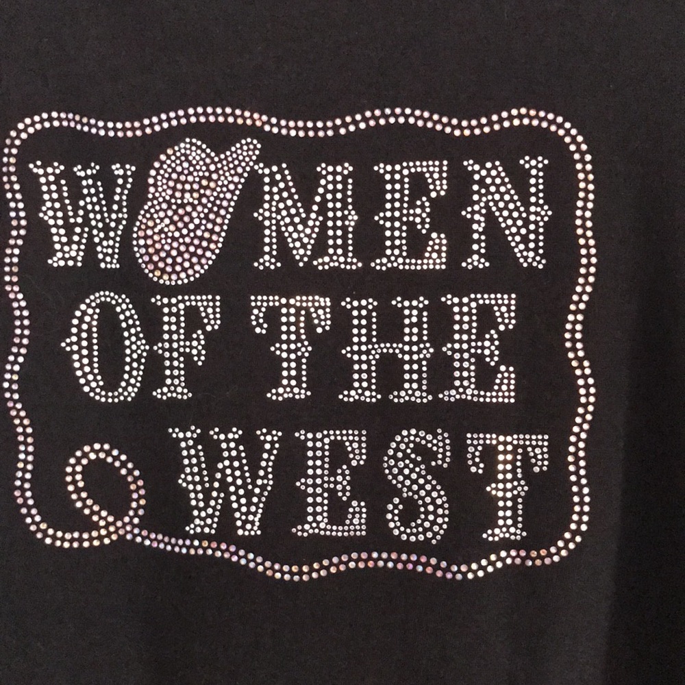 Womens bling top vest  large